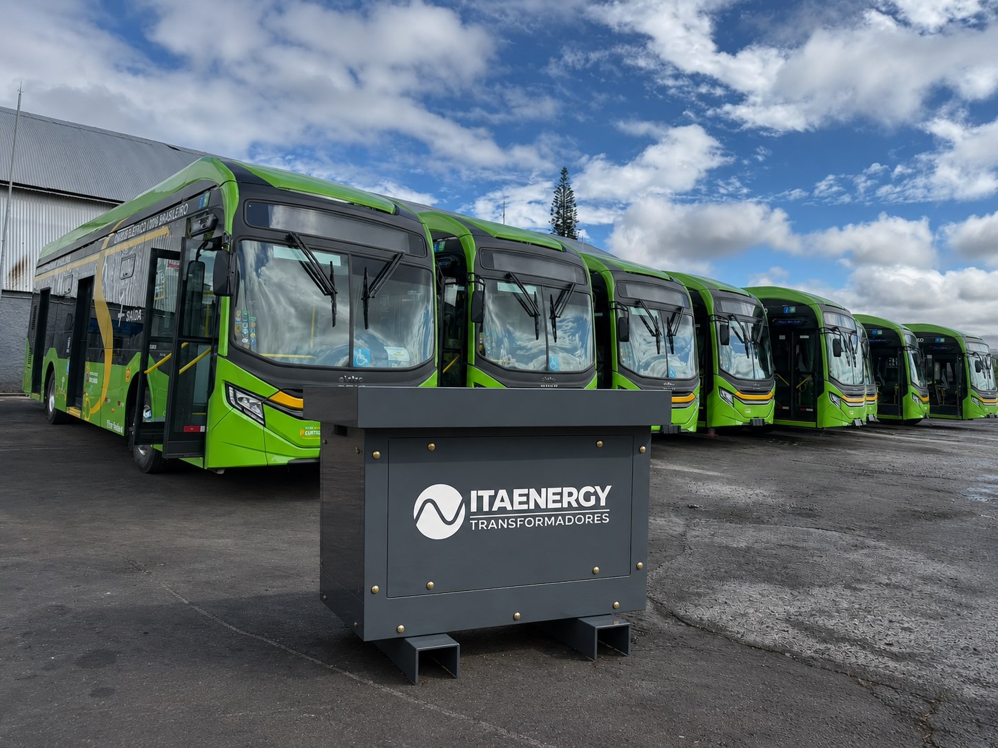 Transformador para carregador de veículo elétrico · Eletra
